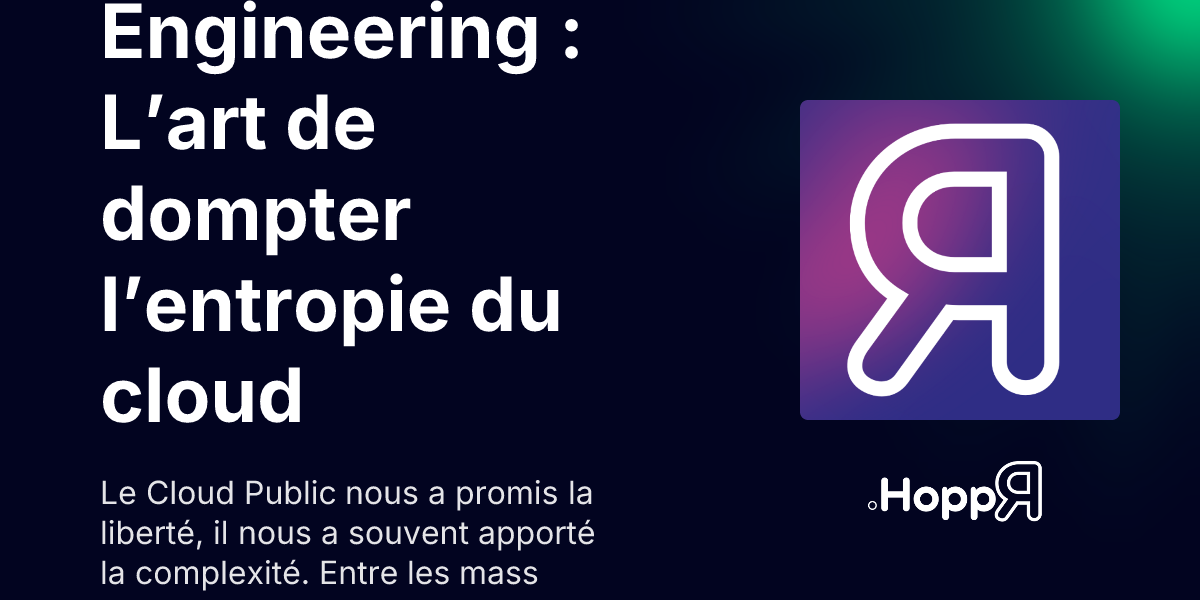 Illustration de l'article : Platform Engineering : L’art de dompter l’entropie du cloud