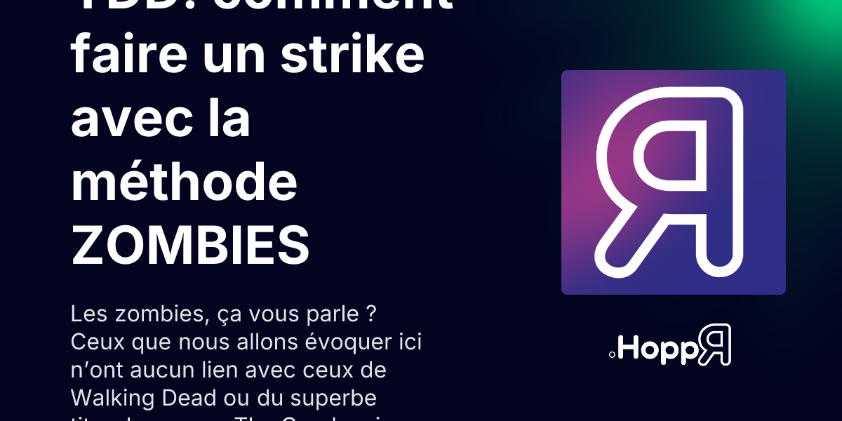 Illustration de l'article : TDD: comment faire un strike avec la méthode ZOMBIES