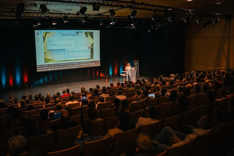 Conférence de Lise QUESNEL au DevFest 2024