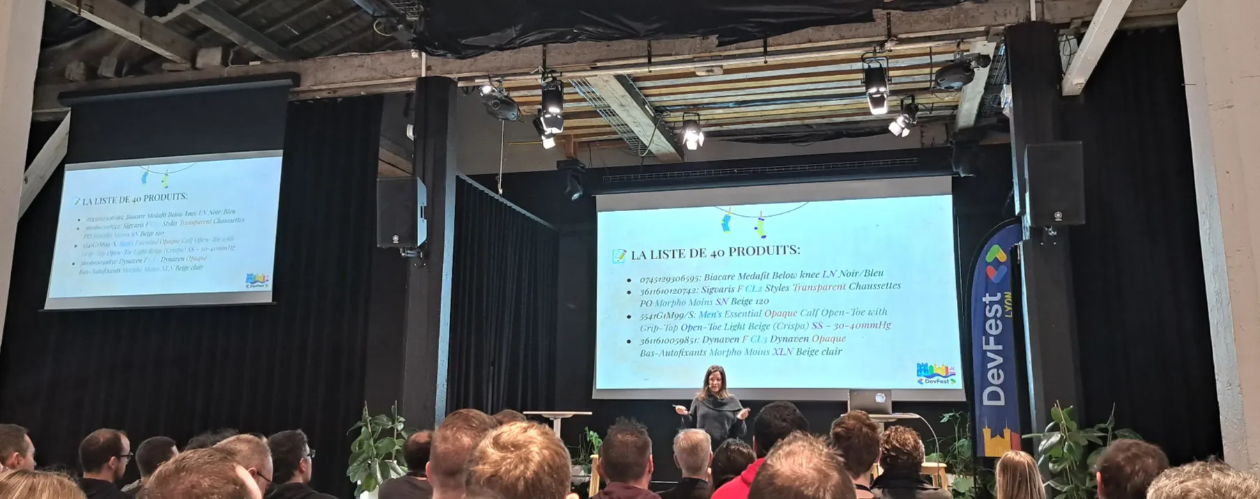 Marie nous présente un échantillon de la liste des 40 produits qui seront disponibles à l’achat. On comprend tout de suite la problématique.