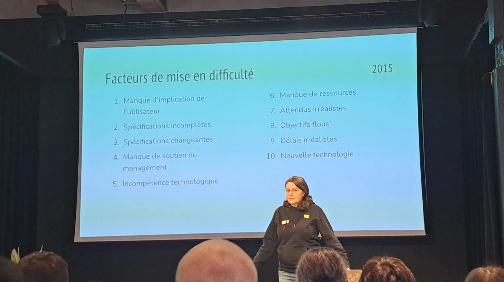 Les 10 facteurs de mise en difficulté identifiés pour un projet