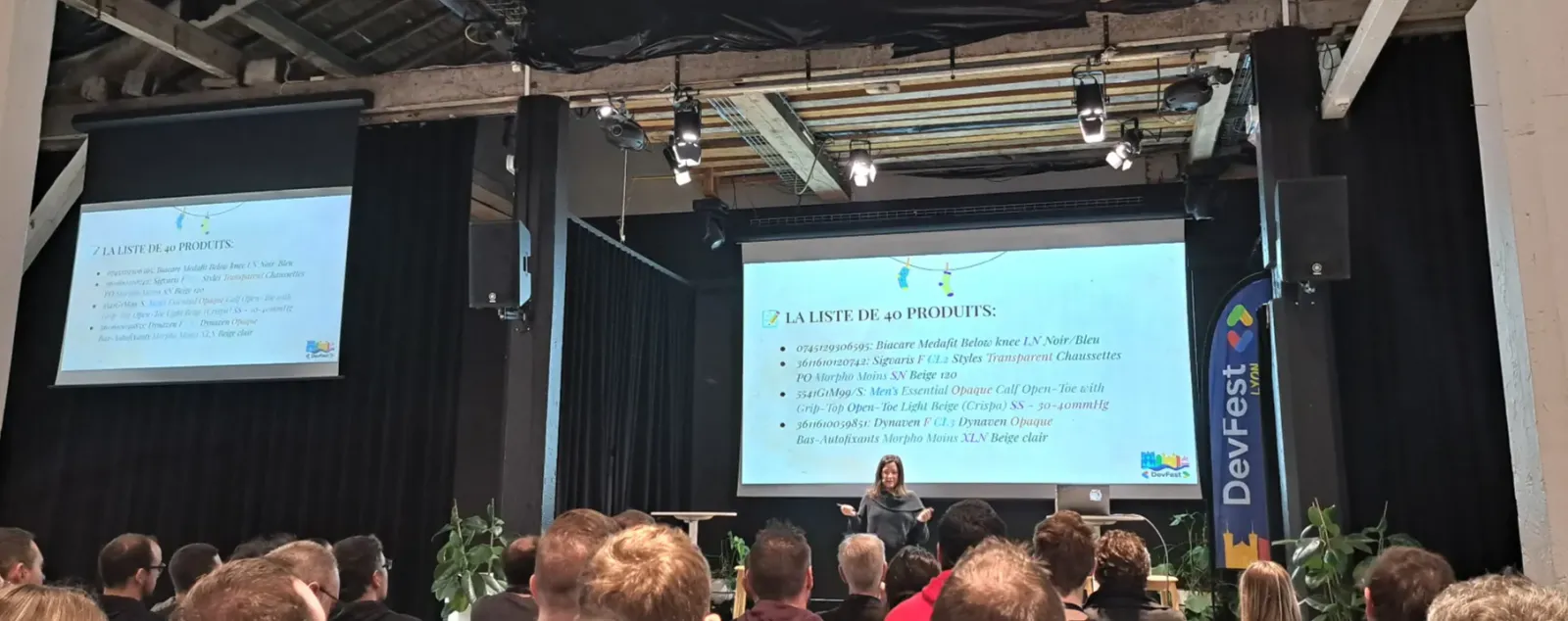 Marie nous présente un échantillon de la liste des 40 produits qui seront disponibles à l’achat. On comprend tout de suite la problématique.