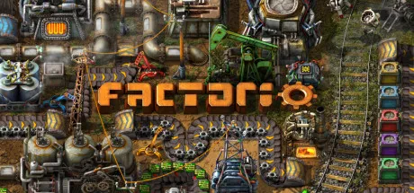 Le logo du jeu Factorio